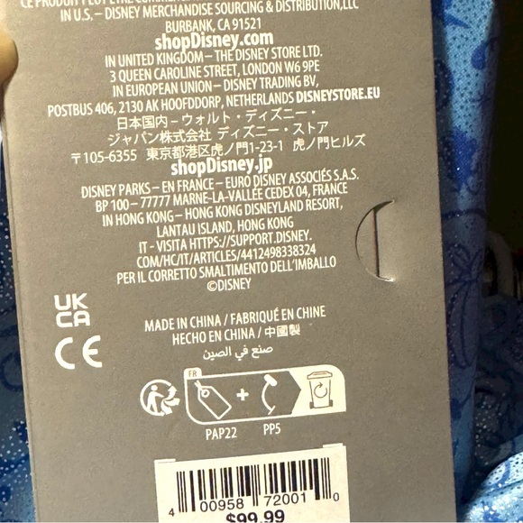 Disney Design Cinderella Light Blue Princess Costume for Kids - Picture 8 of 10